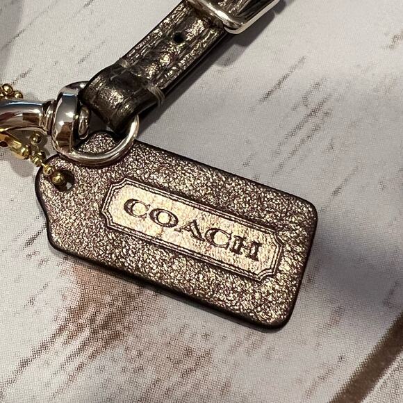 Coach Metallic Wristlet - Picture 9 of 11